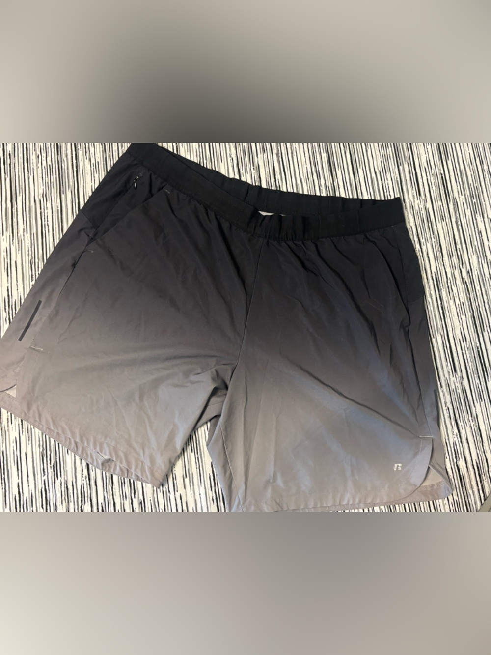 Russell Athletic Men's Black Athletic Shorts